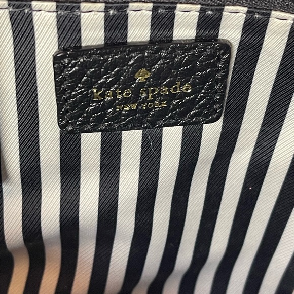 Kate Spade black shoulder bag, EUC - Picture 9 of 14